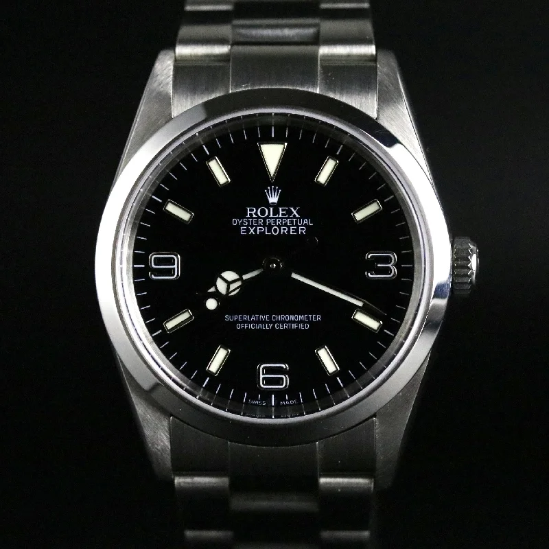 2006 Rolex 114270 Explorer 36mm with Rolex Service Card