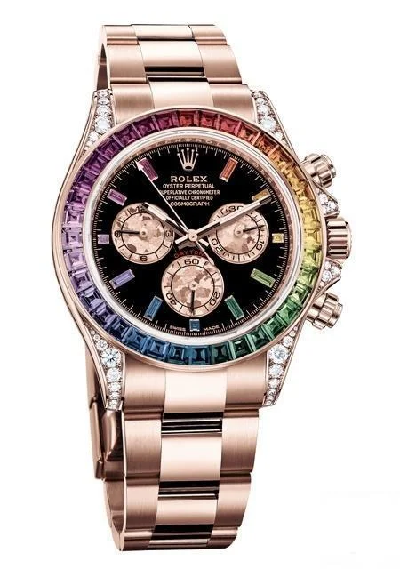 Replica Rolex Daytona - Everose Gold Rainbow