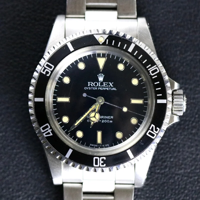 1985 Rolex 5513 No-Date Submariner "Spider Dial"