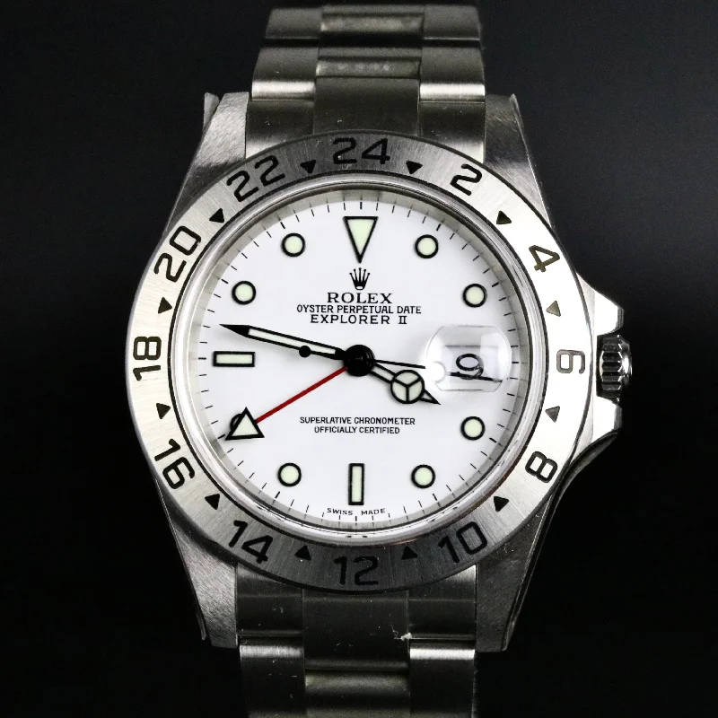 UNWORN with Stickers 2000 Rolex 16570 Explorer Ⅱ 40mm Polar