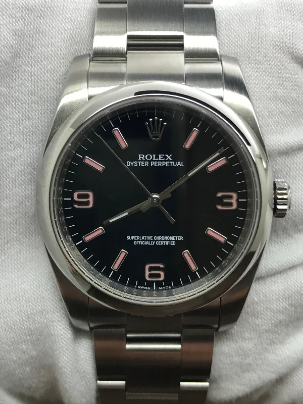 Rolex Oyster Perpetual 36mm 116000 Black Dial Automatic Watch