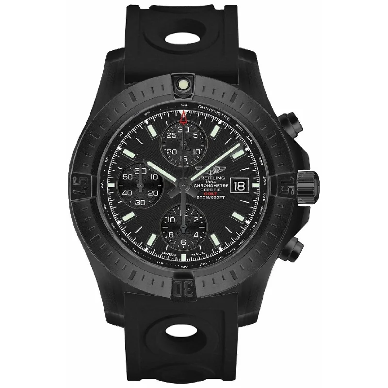 Breitling Men's M1338810-BF01-227S Colt  Chronograph Black Rubber Watch