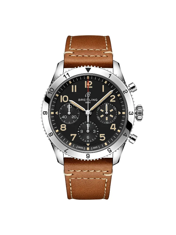 Breitling Classic AVI Chronograph P-51 Mustang Watch 42mm A233803A1B1X1