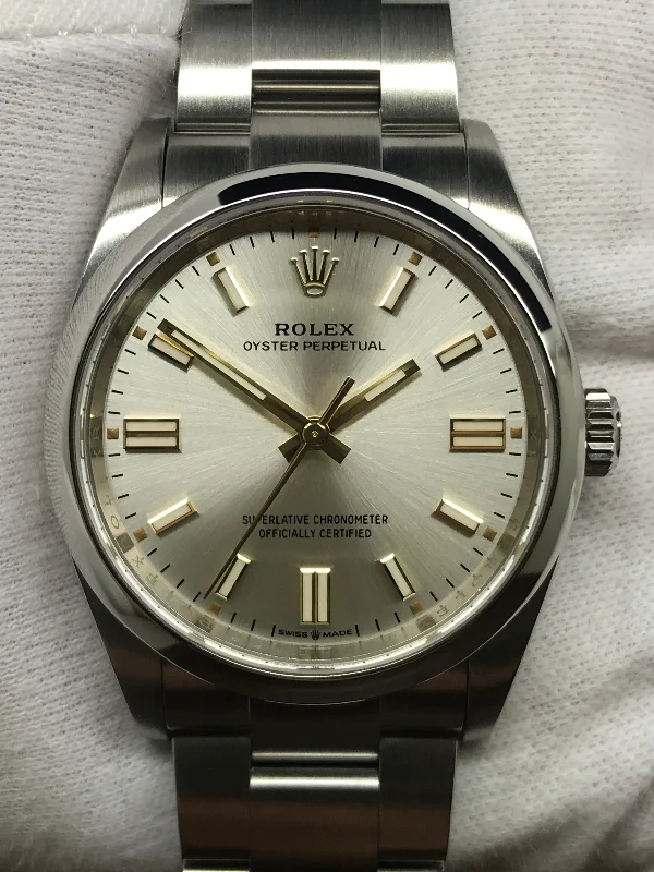 Rolex Oyster Perpetual 36mm 126000 Silver Dial Automatic Watch