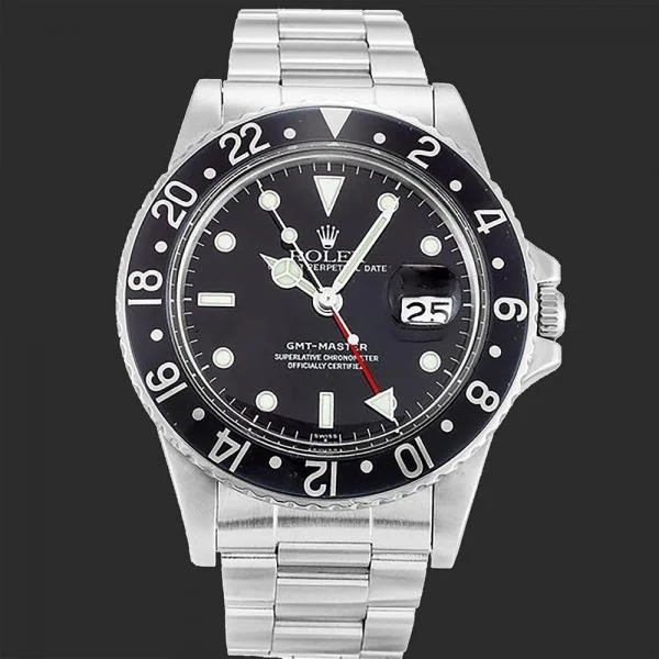 Replica Rolex GMT Master Black 16750