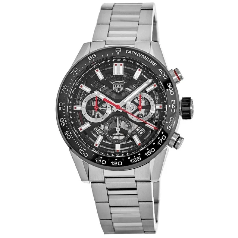 Tag Heuer Men's CBG2A10.BA0654 Carrera Chronograph Stainless Steel Watch