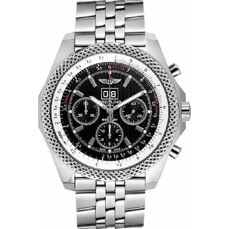 Breitling Men's A4436412-BE17-990A Bentley 6.75 Chronograph Stainless Steel Watch