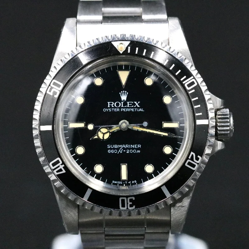 1983 Rolex 5513 No-Date Sub "Spider Dial"