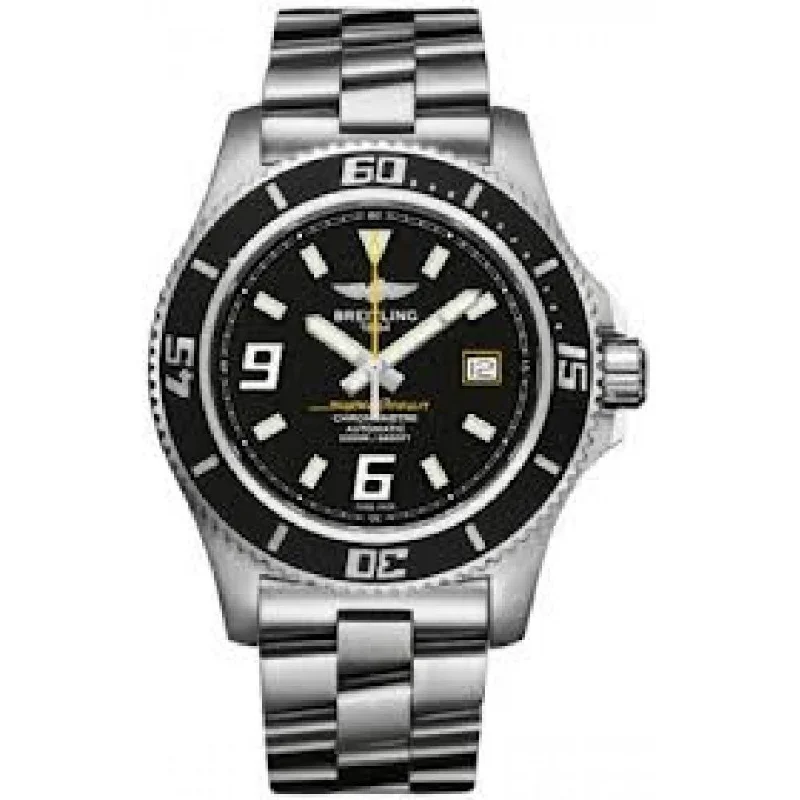 Breitling Men's A17391A8-BA78-163A Superocean 44 Stainless Steel Watch