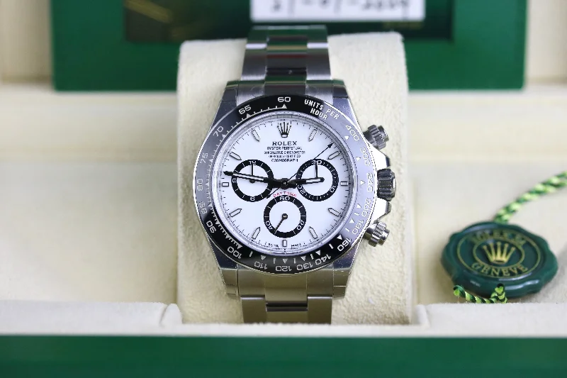 FULL STICKER  UNWORN 2024 Rolex 126500LN Daytona Panda with Box & Papers