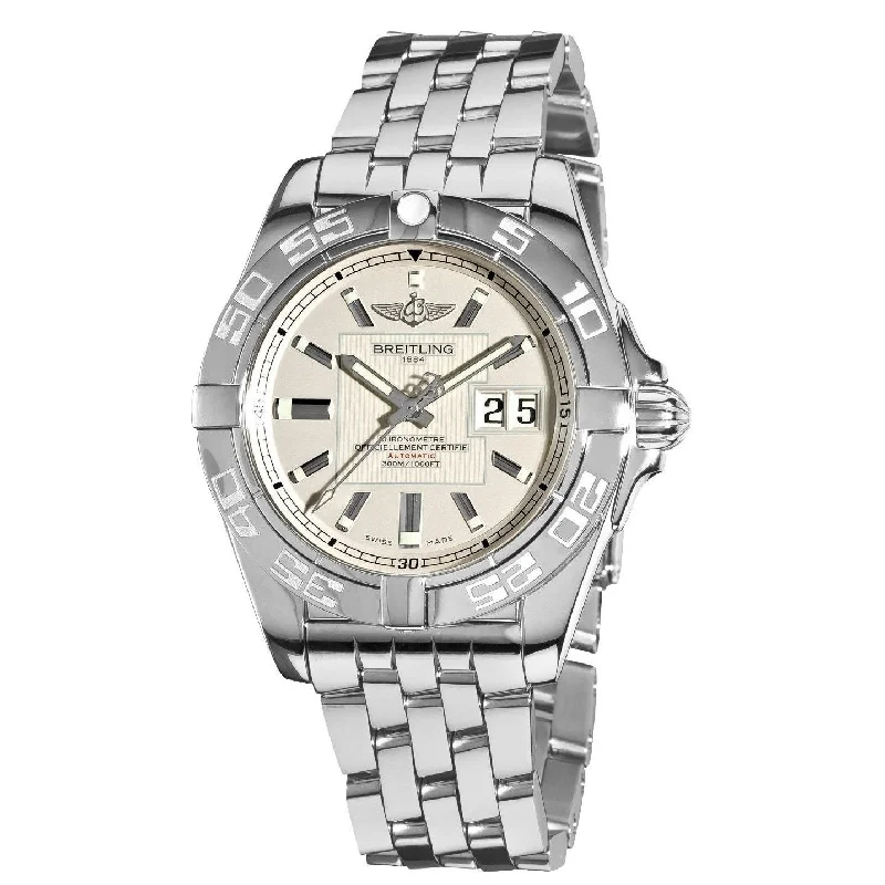 Breitling Men's A49350L2-G699-366A Galactic 41 Stainless Steel Watch