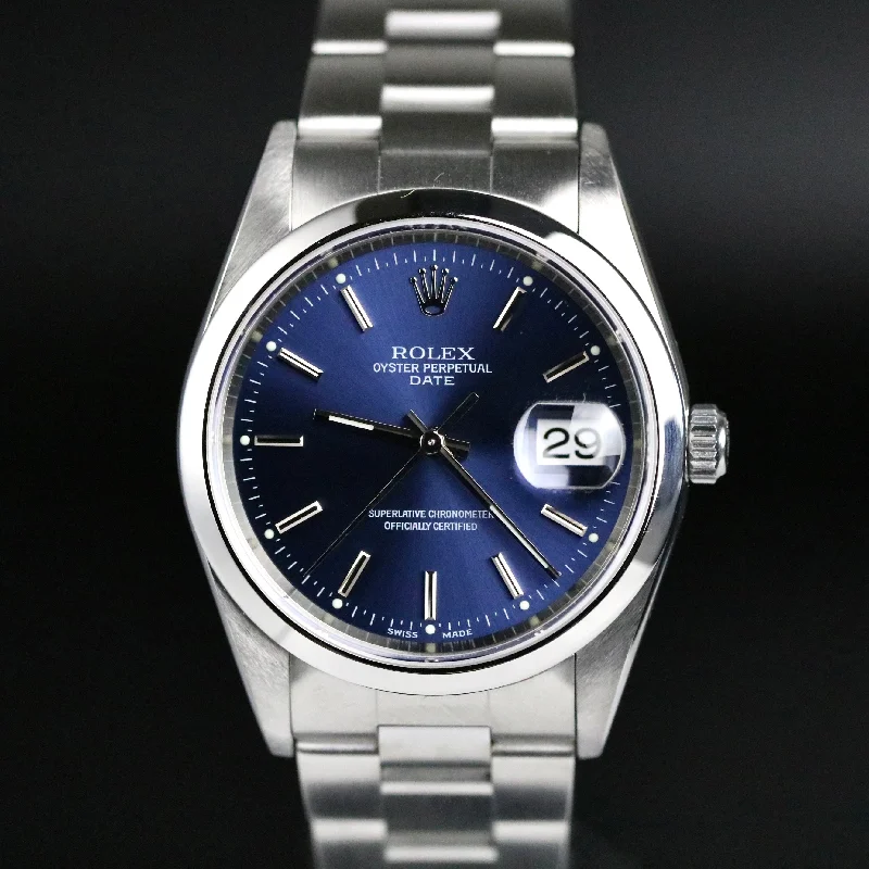 2002 Rolex 15200 Oyster Perpetual Date Model 34mm