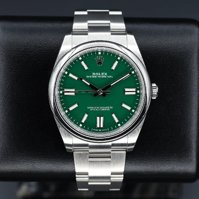 Rolex Oyster Perpetual 41mm Green 2022 - 124300