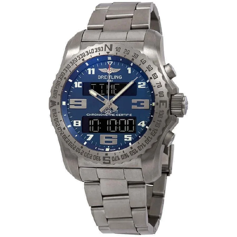 Breitling Men's EB501019-C904-176E Cockpit  Titanium Watch