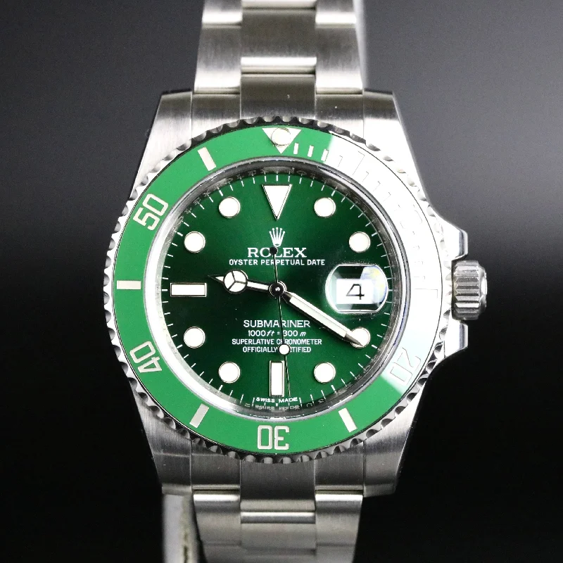 2014 Rolex 116610LV Submariner "Hulk" with Box & Papers