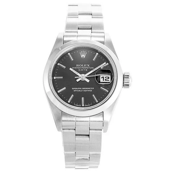 Replica Rolex Datejust Black Dial Ladies 69160