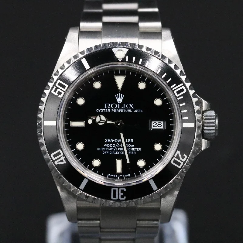 1994 Rolex 16600 Sea-Dweller Holes Case Unpolished