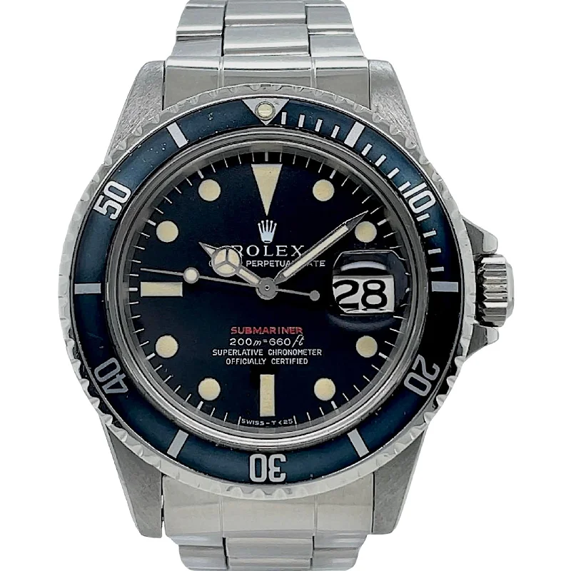 Rolex, 'RED' Submariner Date Mark II 'Meters First' Brown Dial, Ref. 1680