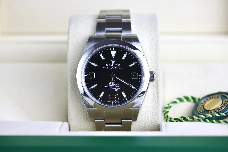 2015 Rolex 214270 Explorer 39mm MK-1 with Box & Papers