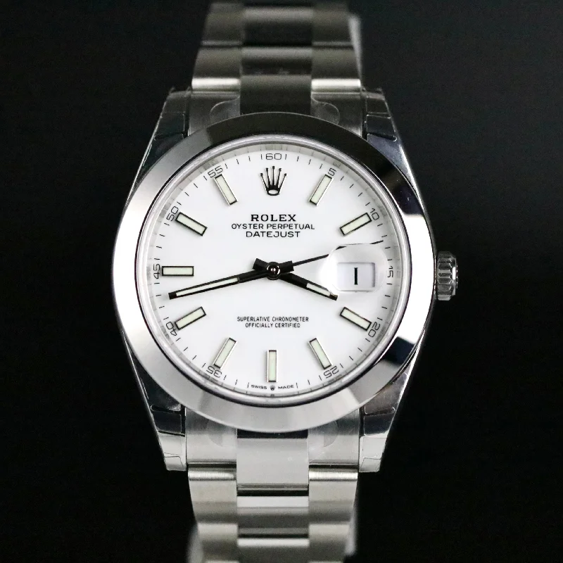 Full Sticker UNWORN 2022 Rolex 126300 Datejust 41mm with Box & Papers