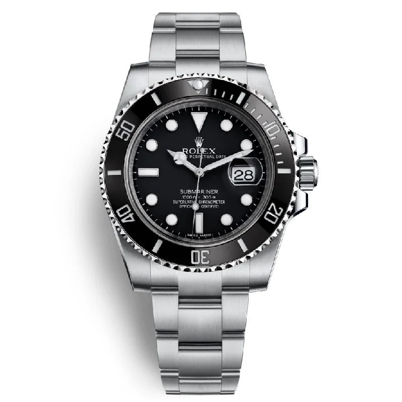 Replica Rolex Submariner - Silver/Black