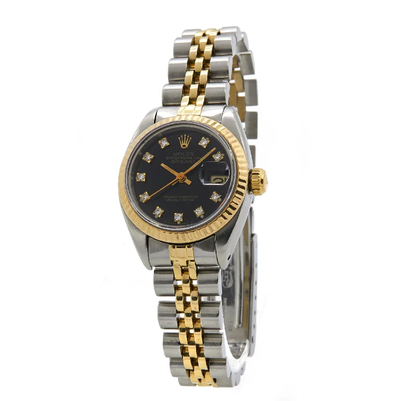 Rolex Datejust 6917 Black Dial Automatic Women's Watch