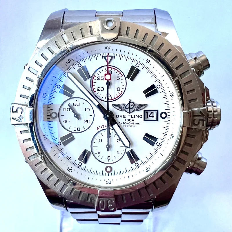 BREITLING Chronograph Chronometer 50mm Automatic Steel Watch