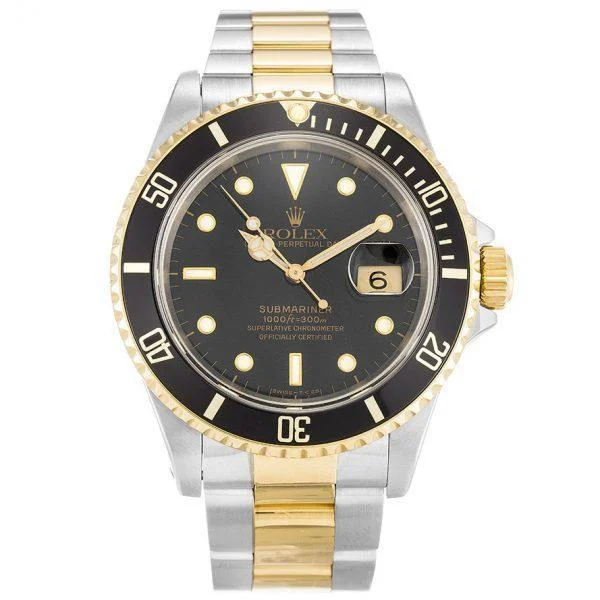 Replica Rolex Submariner Black Dial 16613