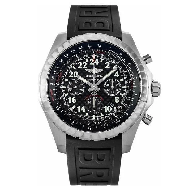 Breitling Men's AB022022-BC84-155S Bentley 24H Chronograph Black Rubber Watch