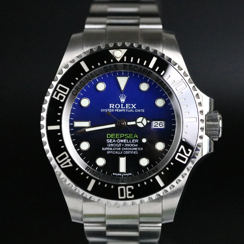 2017 Rolex 116660 D-Blue with Box & Papers