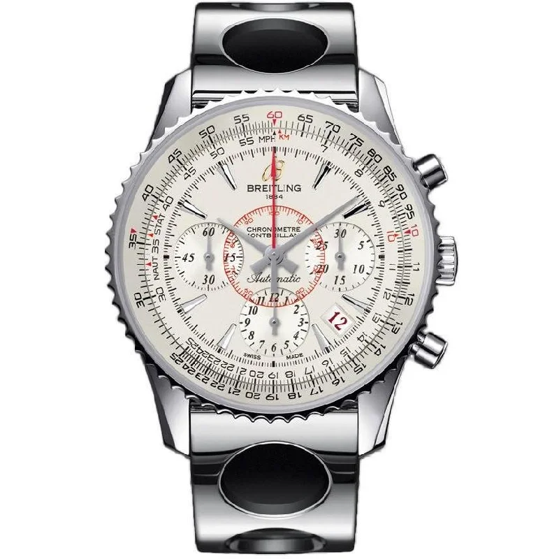 Breitling Men's AB013112-G709-223A Montbrillant 01 Chronograph Stainless Steel Watch