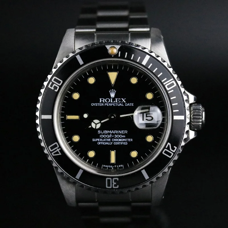 1984 Rolex 16800 Submariner Service Hands