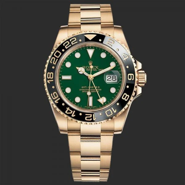 Replica Rolex GMT Master II Green 116718GSO