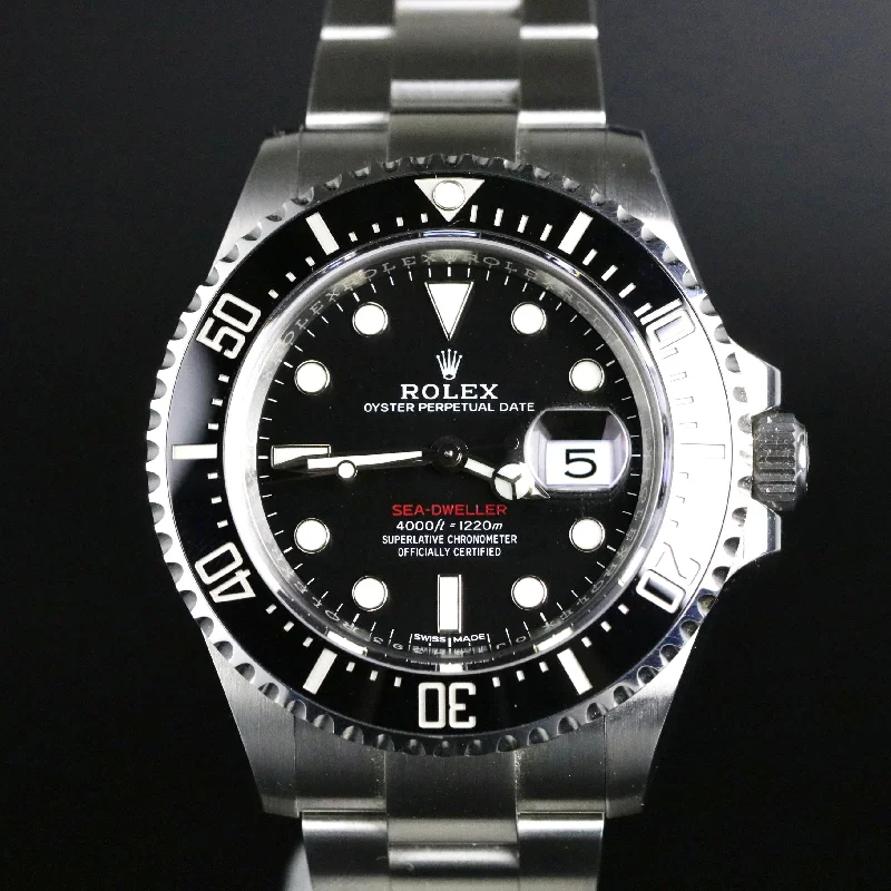 2017 Rolex 126600 Red Sea-Dweller MK-I with Box & Papers