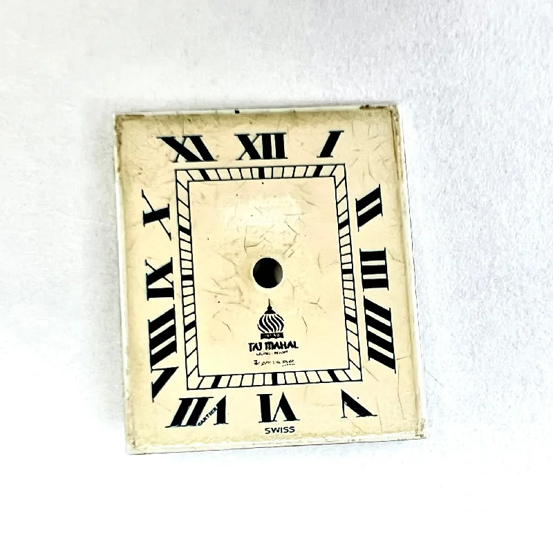 RARE! Limited Edition CARTIER TAJ MAHAL Tank Dial 15.5x17.2mm