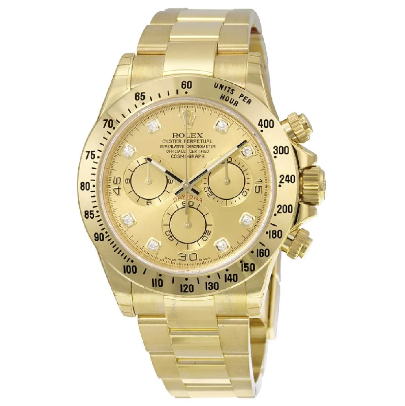 Replica Rolex Daytona - Full Gold Diamond