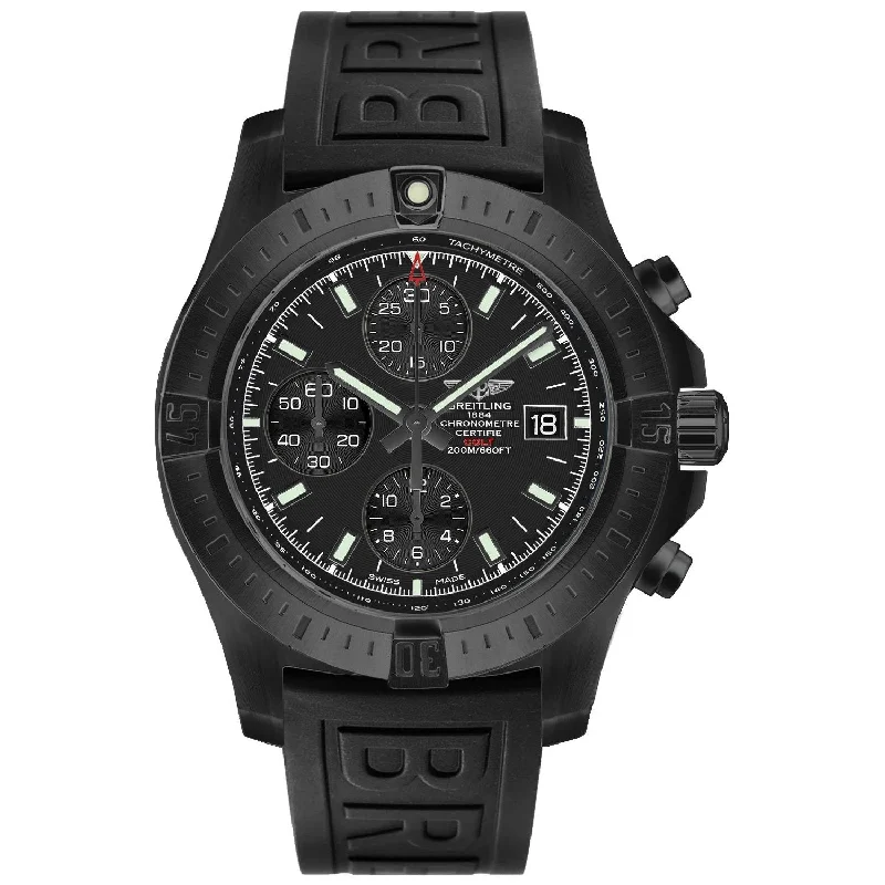 Breitling Men's M1338810-BF01-152S Colt  Chronograph Black Rubber Watch