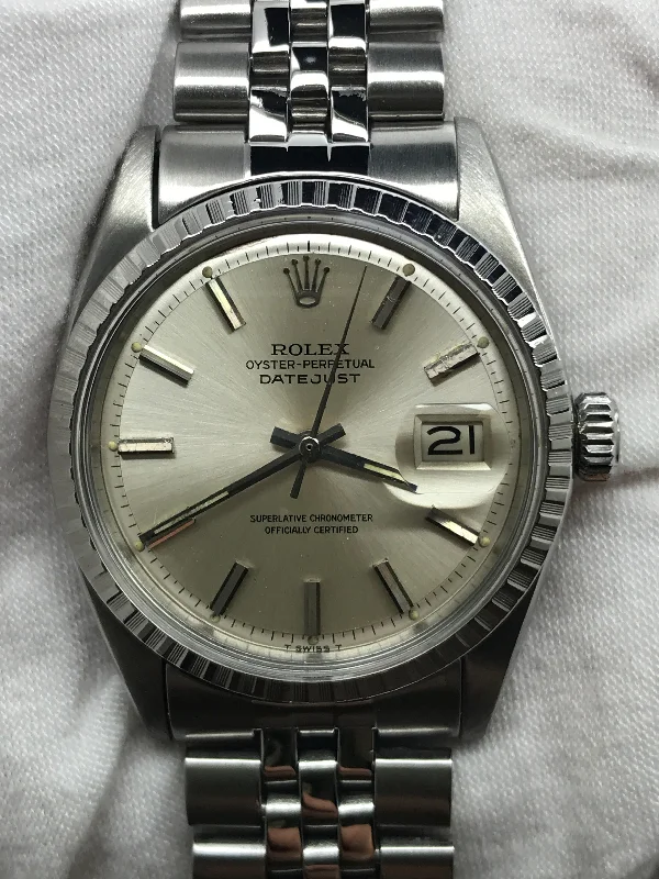 Rolex Datejust 36mm 1603 Silver Dial Automatic Watch