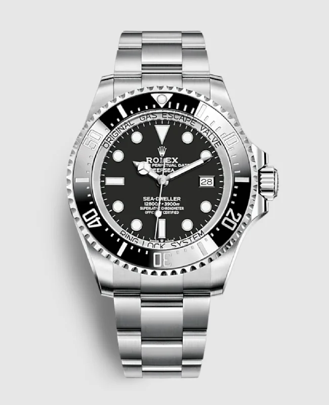 Replica Clone Deepsea Rolex Silver with Black Dial new Model 2022