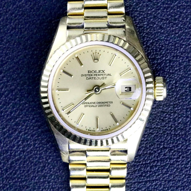 Rolex 69178 26mm 18K Yellow Gold Datejust