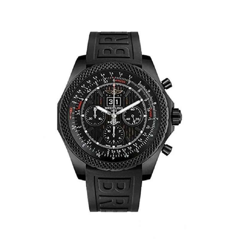 Breitling Men's M4436413-BD27-155S Bentley 6.75 Chronograph Black Rubber Diver Pro III Watch