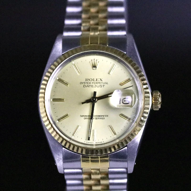 1987 Rolex 16013 Datejust 36mm with Box & Papers