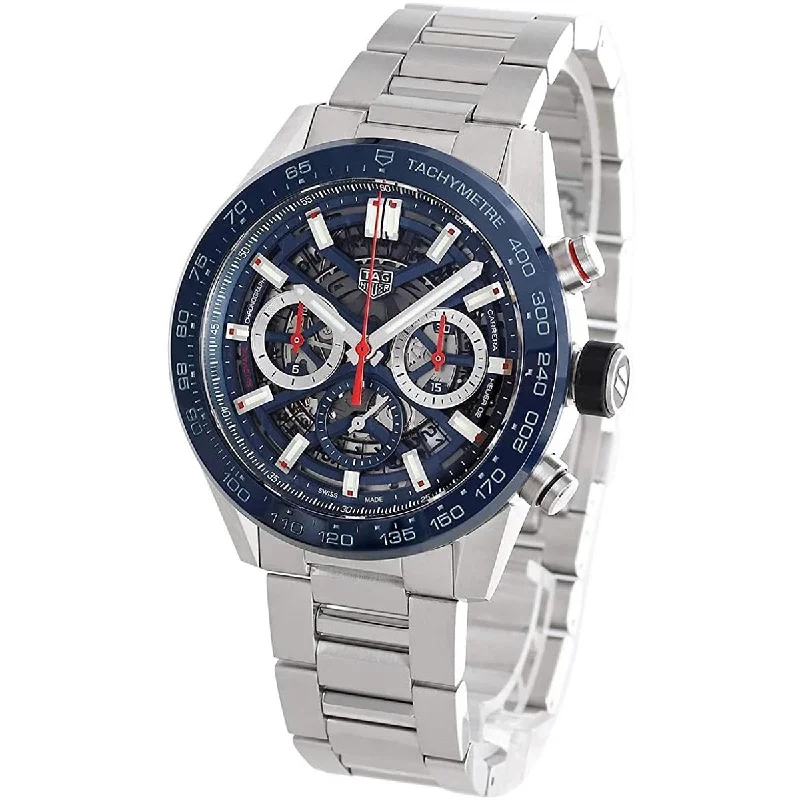 Tag Heuer Men's CBG2A11.BA0654 Carrera Chronograph Stainless Steel Watch