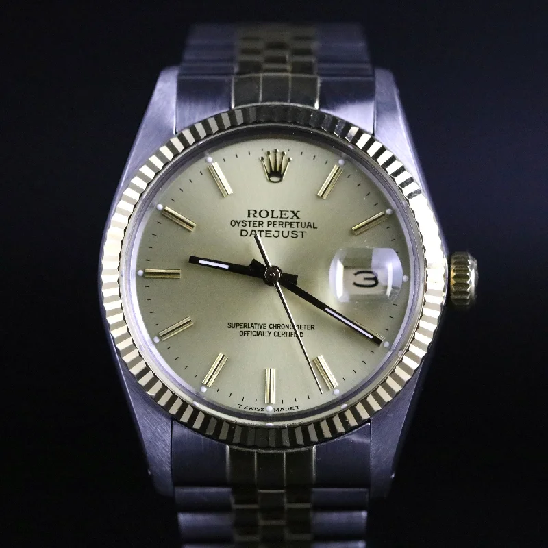 1987 Rolex 16013 Datejust 36mm with Box & Papers