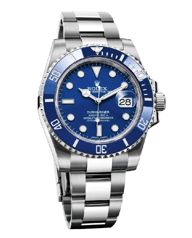 Replica Rolex Submariner - Silver/Blue