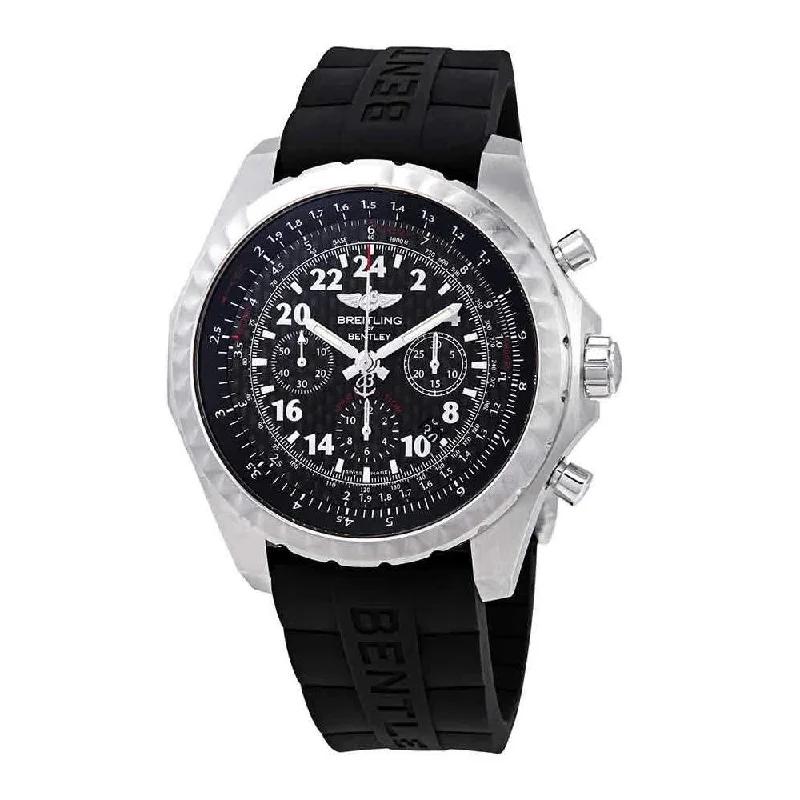 Breitling Men's AB022022-BC84-244S Bentley 24H Chronograph Black Rubber Watch