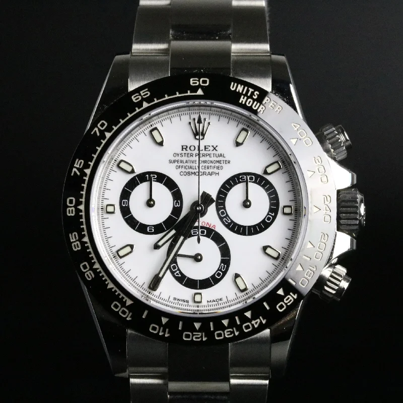 2022 Rolex 116500LN Ceramic Bezel Daytona "Panda" with Card & Box