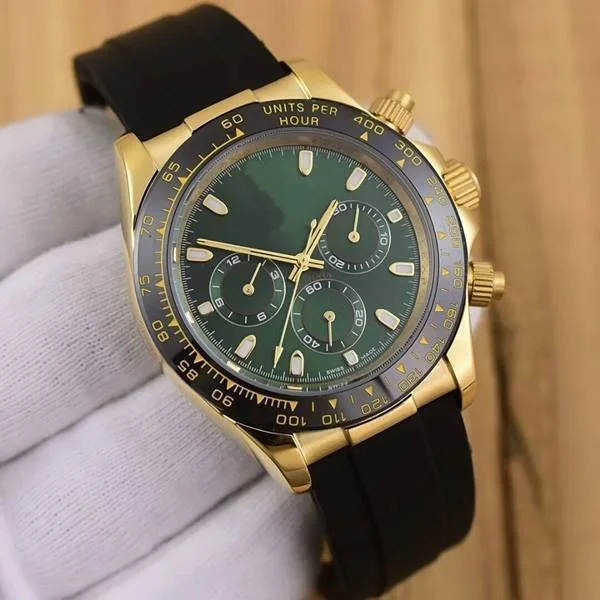 Replica Rolex Daytona - Black/Green