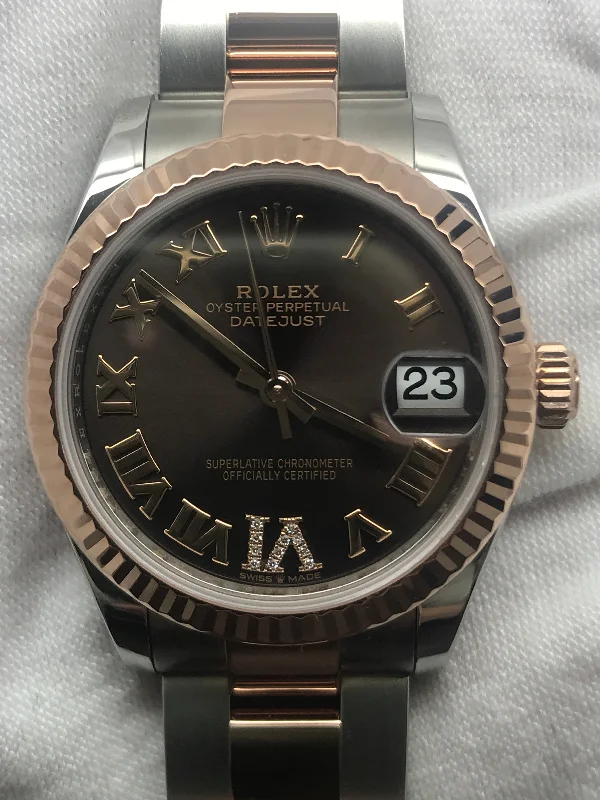 Rolex Datejust 31 278271 Chocolate Diamond Dial Automatic Women's Watch