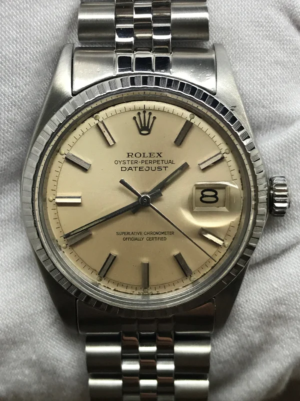 Rolex Datejust 36mm 1603 Silver Dial Automatic Watch